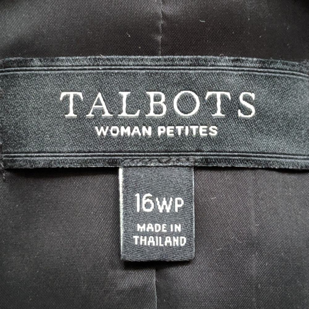 NWOT Talbots 16WP hunt coat - Picture 4 of 7